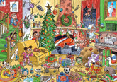 Cobble Hill - Catching Santa 350 Extra Large Pieces Jigsaw Puzzles