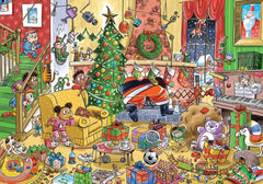 Cobble Hill - Catching Santa 350 Extra Large Pieces Jigsaw Puzzles