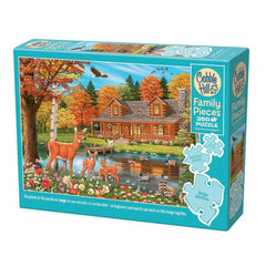 Cobble Hill - Cottage Pond 350 Extra Large Pieces Jigsaw Puzzle