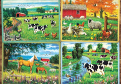 Cobble Hill - Country Friends 275 Extra Large Pieces Jigsaw Puzzle