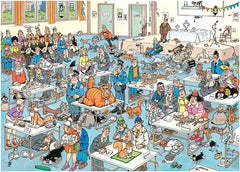 Jumbo - Jan Van Haasteren The Cat Pageantry 1000 Piece Adult's Jigsaw Puzzle