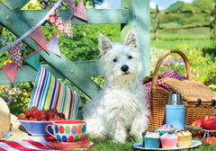 Eurographics - Westie Dog Picnic 500 Piece Extra Large Jigsaw Puzzle