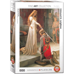 Eurographics - Leighton, The Accolade 1000 Piece Jigsaw Puzzle
