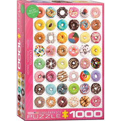 Eurographics - Donuts 1000 Piece Jigsaw Puzzle