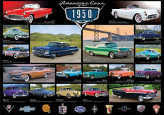 Eurographics - Cruisin' Series: American Cars of the 1950's 1000 Piece Jigsaw Puzzle