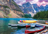 Eurographics - Lake Louise Canoes On The Lake