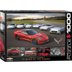 Eurographics - Corvette Stringray 1000 Piece Jigsaw Puzzle
