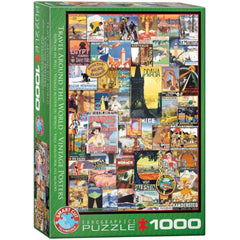 Eurographics - Travel Around The World 1000 Piece Jigsaw Puzzle