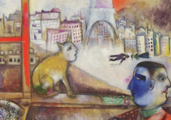 Eurographics - Chagall, Paris Through The Window