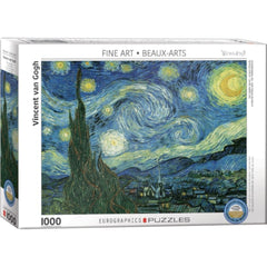 Eurographics - Van Gogh, The Starry Night 1000 Piece Jigsaw Puzzle