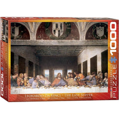 Eurographics - The Last Supper- da Vinci 1000 Piece Jigsaw Puzzle