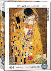 Eurographics - Klimt, The Kiss 1000 Piece Jigsaw Puzzle