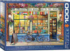Eurographics - The Greatest Ever Bookshop 1000 Piece Jigsaw Puzzle