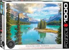 Eurographics - Malign Lake, Alberta 1000 Piece Jigsaw Puzzle