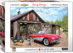 Eurographics - Out of Storage Corvette 1000 Piece Jigsaw Puzzle