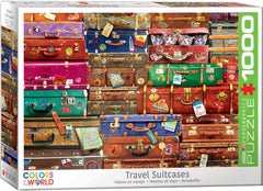 Eurographics - Travel Suitcases Puzzle 1000 Piece Jigsaw Puzzle