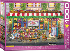 Eurographics - Plush Petals Flower Shop 1000 Piece Jigsaw Puzzle