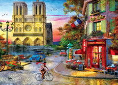 Eurographics - Notre Dame Sunset 1000 Piece Jigsaw Puzzle