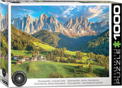 Eurographics - Dolomites, Italian Alps 1000 Piece Jigsaw Puzzle