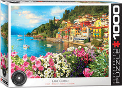 Eurographics - Lake Como 1000 Piece Jigsaw Puzzle