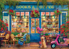 Eurographics - Books & Coffee 1000 Piece Jigsaw Puzzle