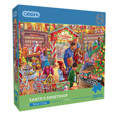 Gibsons - Santa's Sweetshop Extra Large 250 XL Piece Jigsaw Puzzle