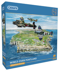 Gibsons - Wings Over Portland 500 Piece Jigsaw Puzzle