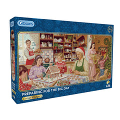 Gibsons - Preparing for the Big Day 636 Piece Jigsaw Puzzle