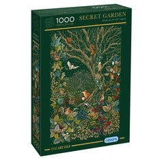 Gibsons- Secret Garden (The Art File) 1000 Piece Jigsaw Puzzle