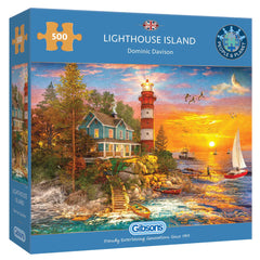 Gibsons - Lighthouse Island 500 Piece Puzzle
