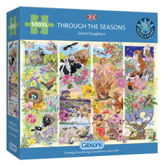 Gibsons - Through The Seasons 500 Large Piece Puzzle