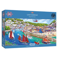 Gibsons - Looe Harbour Panoramic 636 Piece Puzzle