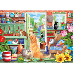 Gibsons - The Potting Bench 1000 Piece Jigsaw Puzzle