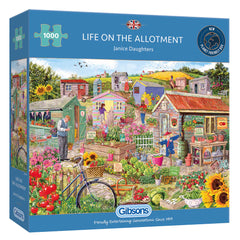 Gibsons - Life on the Allotment 1000 Piece Jigsaw Puzzle