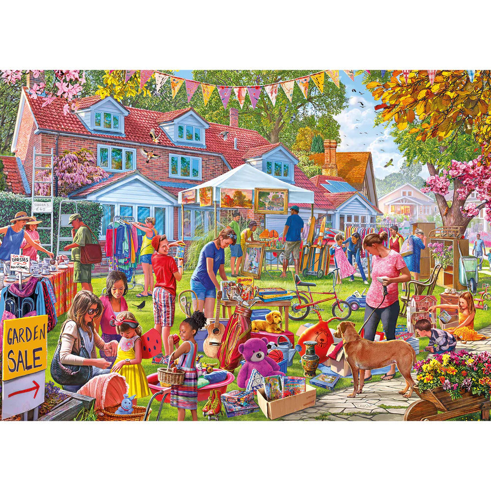 Gibsons Bargain Hunting 1000 Piece Jigsaw Puzzle Premium Puzzles