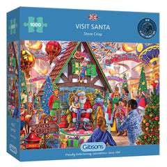 Gibsons - Visit Santa 1000 Piece Puzzle