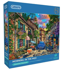 Gibsons - Morning In The Med Puzzle 1000 Piece Jigsaw Puzzle