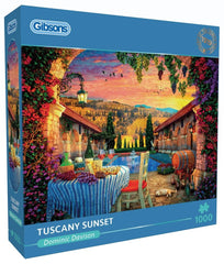 Gibsons - Tuscany Sunset 1000 Piece Jigsaw Puzzle