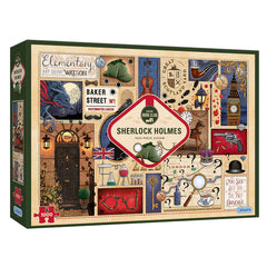 Gibsons Book Club: Sherlock Holmes 1000 Piece Puzzle