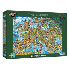 Gibsons- This is Europe 1000 Piece Puzzle