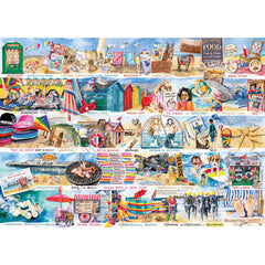 Gibsons - Deckchairs and Donkeys 1000 Piece Puzzle