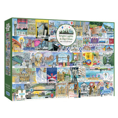 Gibsons - Bright Lights Big Cities 1000 Piece Puzzle