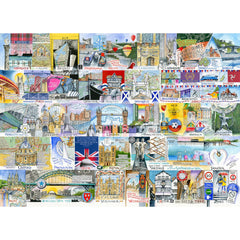 Gibsons - Bright Lights Big Cities 1000 Piece Puzzle