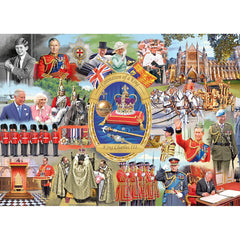 Gibsons- Coronation Of A King 1000 Piece Puzzle