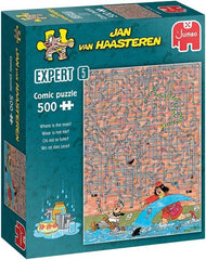 Jumbo - Jan Van Haasteren Expert Where is the Leah? 500 Piece Adult's Jigsaw Puzzle