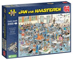 Jumbo - Jan Van Haasteren The Cat Pageantry 2000 Piece Adult's Jigsaw Puzzle