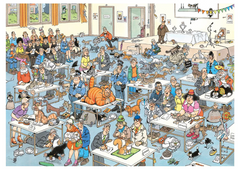 Jumbo - Jan Van Haasteren The Cat Pageantry 2000 Piece Adult's Jigsaw Puzzle