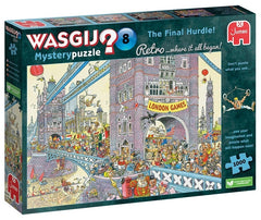 Jumbo - WASGIJ? Retro Mystery 8 The Final Hurdle 1000 Piece Adult's Jigsaw Puzzle