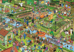 Jumbo - Jan Van Haasteren The Vegetable Garden 1000 Piece Adult's Jigsaw Puzzle
