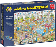 Jumbo - Jan Van Haasteren Clash Of The Bakers 1500 Piece Adult's Jigsaw Puzzle